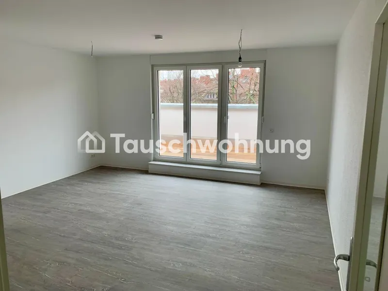 Tauschwohnung: Landeseigene 2,5 Zimmer Wohnung mit Dachterrasse — photo 1